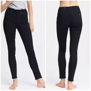 Rag & Bone Black High Rise Skinny Jeans Size 27